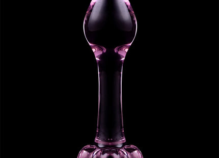 NEBULA SERIES BY IBIZA - MODELL 2 ANALPLUG BOROSILIKATGLAS KLAR 11 CM -O- 3.5 CM - Analplug