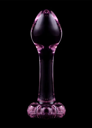 NEBULA SERIES BY IBIZA - MODELL 2 ANALPLUG BOROSILIKATGLAS KLAR 11 CM -O- 3.5 CM - Analplug