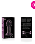 NEBULA SERIES BY IBIZA - MODELL 2 ANALPLUG BOROSILIKATGLAS KLAR 11 CM -O- 3.5 CM - Analplug