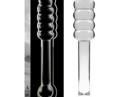 NEBULA SERIES BY IBIZA - MODELL 20 DILDO BOROSILIKATGLAS KLAR 20.5 CM -O- 3 CM - Glasdildo