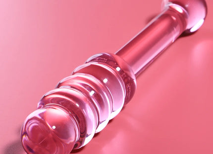 NEBULA SERIES BY IBIZA - MODELL 20 DILDO BOROSILIKATGLAS KLAR 20.5 CM -O- 3 CM - Glasdildo