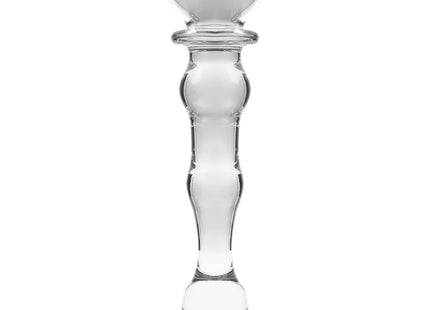 NEBULA SERIES BY IBIZA - MODELL 21 DILDO BOROSILIKATGLAS KLAR 20.5 CM -O- 3.5 CM - Glasdildo