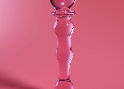 NEBULA SERIES BY IBIZA - MODELL 21 DILDO BOROSILIKATGLAS KLAR 20.5 CM -O- 3.5 CM - Glasdildo