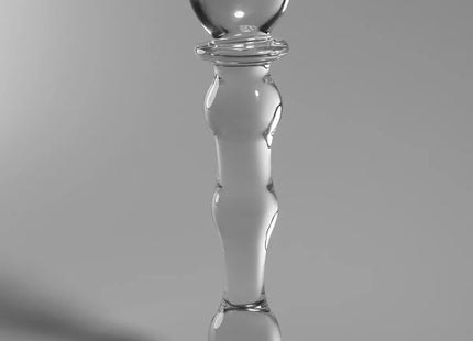NEBULA SERIES BY IBIZA - MODELL 21 DILDO BOROSILIKATGLAS KLAR 20.5 CM -O- 3.5 CM - Glasdildo