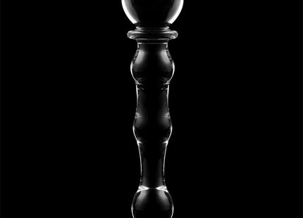 NEBULA SERIES BY IBIZA - MODELL 21 DILDO BOROSILIKATGLAS KLAR 20.5 CM -O- 3.5 CM - Glasdildo