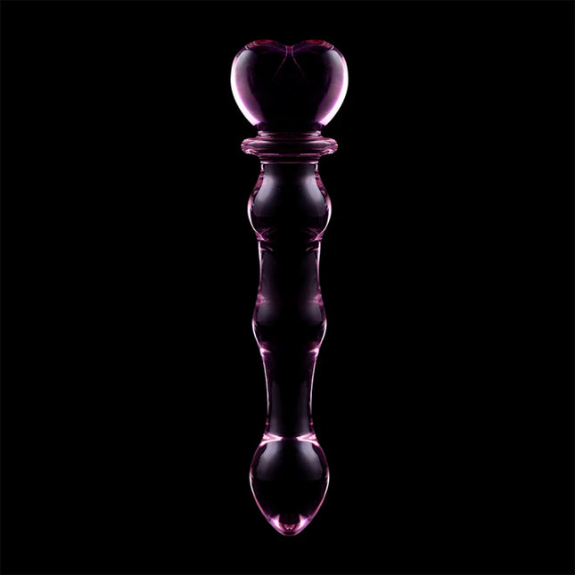 NEBULA SERIES BY IBIZA - MODELL 21 DILDO BOROSILIKATGLAS KLAR 20.5 CM -O- 3.5 CM - Glasdildo