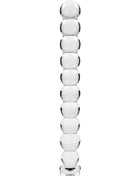 NEBULA SERIES BY IBIZA - MODELL 22 DILDO BOROSILIKATGLAS - 21.5 CM -O- 2.5 CM - TRANSPARENT - Glas Analplug