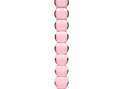 NEBULA SERIES BY IBIZA - MODELL 22 DILDO BOROSILIKATGLAS - 21.5 CM -O- 2.5 CM - ROSA - Glas Analplug