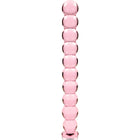 NEBULA SERIES BY IBIZA - MODELL 22 DILDO BOROSILIKATGLAS - 21.5 CM -O- 2.5 CM - ROSA - Glas Analplug