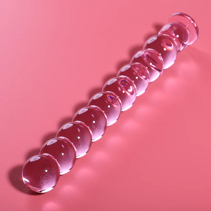 NEBULA SERIES BY IBIZA - MODELL 22 DILDO BOROSILIKATGLAS - 21.5 CM -O- 2.5 CM - Glas Analplug