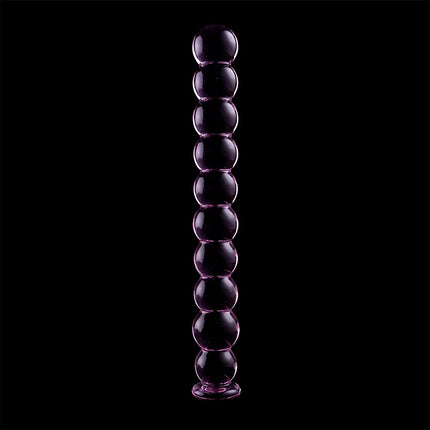 NEBULA SERIES BY IBIZA - MODELL 22 DILDO BOROSILIKATGLAS - 21.5 CM -O- 2.5 CM - Glas Analplug