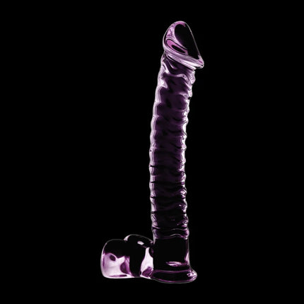 NEBULA SERIES BY IBIZA - MODELL 23 DILDO BOROSILIKATGLAS - 21.5 CM -O- 4 CM - Glas Analplug