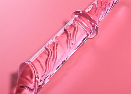 NEBULA SERIES BY IBIZA - MODELL 24 DILDO BOROSILIKATGLAS KLAR 28.5 CM -O- 5 CM - Glas Analplug