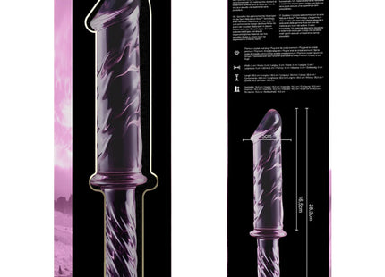 NEBULA SERIES BY IBIZA - MODELL 24 DILDO BOROSILIKATGLAS KLAR 28.5 CM -O- 5 CM - Glas Analplug