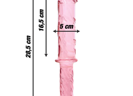 NEBULA SERIES BY IBIZA - MODELL 24 DILDO BOROSILIKATGLAS KLAR 28.5 CM -O- 5 CM - Glas Analplug