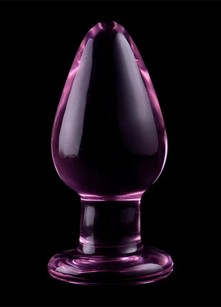 NEBULA SERIES BY IBIZA - MODELL 3 ANALPLUG BOROSILIKATGLAS TRANSPARENT 11 CM -O- 5 CM - Analplug