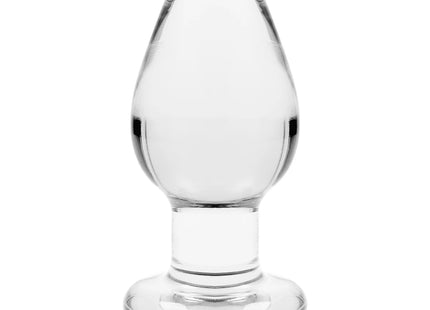 NEBULA SERIES BY IBIZA - MODELL 3 ANALPLUG BOROSILIKATGLAS TRANSPARENT 11 CM -O- 5 CM - Analplug