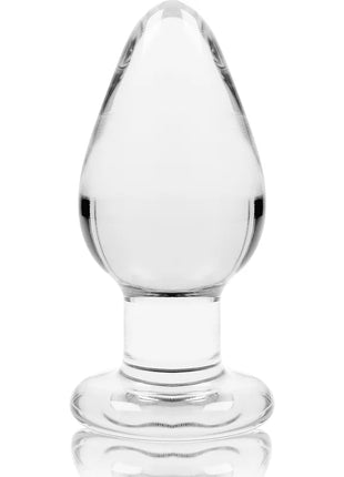NEBULA SERIES BY IBIZA - MODELL 3 ANALPLUG BOROSILIKATGLAS TRANSPARENT 11 CM -O- 5 CM - Analplug