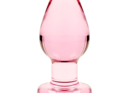 NEBULA SERIES BY IBIZA - MODELL 3 ANALPLUG BOROSILIKATGLAS TRANSPARENT 11 CM -O- 5 CM - Analplug