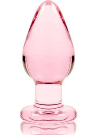 NEBULA SERIES BY IBIZA - MODELL 3 ANALPLUG BOROSILIKATGLAS TRANSPARENT 11 CM -O- 5 CM - Analplug
