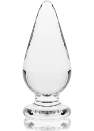 NEBULA SERIES BY IBIZA - MODELL 4 ANALPLUG BOROSILIKATGLAS KLAR 11 CM -O- 5 CM - Analplug