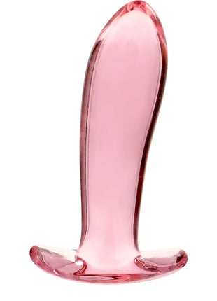 NEBULA SERIES BY IBIZA - MODELL 5 ANALPLUG BOROSILIKATGLAS KLAR 12.5 CM -O- 3.5 CM - Analplug