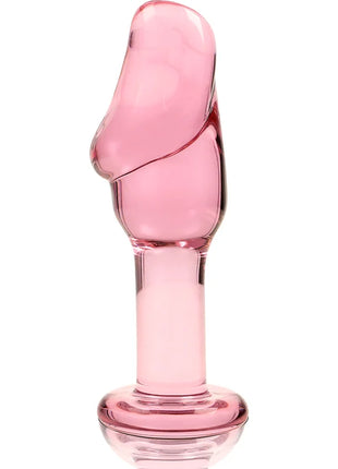 NEBULA SERIES BY IBIZA - MODELL 6 ANALPLUG BOROSILIKATGLAS KLAR 12.5 CM -O- 4 CM - Analplug