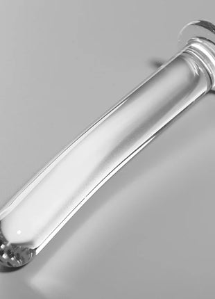 NEBULA SERIES BY IBIZA - MODELL 8 DILDO BOROSILIKATGLAS KLAR 14.5 CM -O- 2 CM - Glasdildo