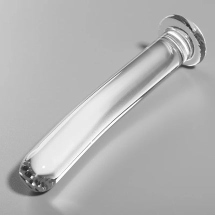NEBULA SERIES BY IBIZA - MODELL 8 DILDO BOROSILIKATGLAS KLAR 14.5 CM -O- 2 CM - Glasdildo