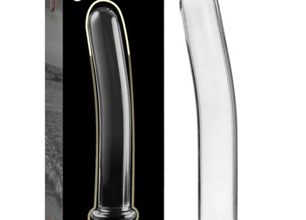 NEBULA SERIES BY IBIZA - MODELL 8 DILDO BOROSILIKATGLAS KLAR 14.5 CM -O- 2 CM - Glasdildo