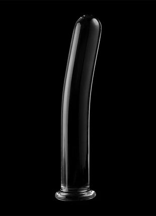 NEBULA SERIES BY IBIZA - MODELL 8 DILDO BOROSILIKATGLAS KLAR 14.5 CM -O- 2 CM - Glasdildo