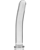 NEBULA SERIES BY IBIZA - MODELL 9 DILDO BOROSILIKATGLAS - 15.5 CM -O- 2.5 CM - TRANSPARENT - Glas Analplug