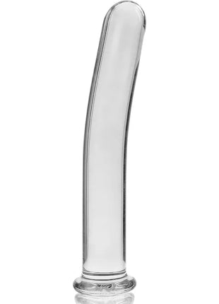 NEBULA SERIES BY IBIZA - MODELL 9 DILDO BOROSILIKATGLAS - 15.5 CM -O- 2.5 CM - TRANSPARENT - Glas Analplug
