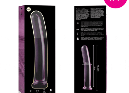 NEBULA SERIES BY IBIZA - MODELL 9 DILDO BOROSILIKATGLAS - 15.5 CM -O- 2.5 CM - Glas Analplug