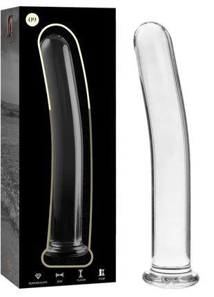 NEBULA SERIES BY IBIZA - MODELL 9 DILDO BOROSILIKATGLAS - 15.5 CM -O- 2.5 CM - Glas Analplug