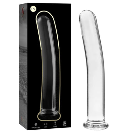 NEBULA SERIES BY IBIZA - MODELL 9 DILDO BOROSILIKATGLAS - 15.5 CM -O- 2.5 CM - Glas Analplug