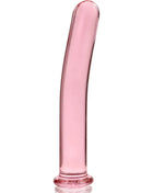 NEBULA SERIES BY IBIZA - MODELL 9 DILDO BOROSILIKATGLAS - 15.5 CM -O- 2.5 CM - ROSA - Glas Analplug
