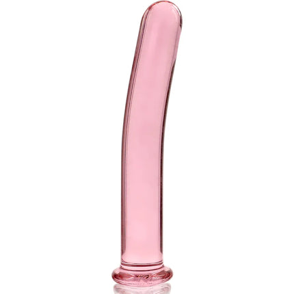 NEBULA SERIES BY IBIZA - MODELL 9 DILDO BOROSILIKATGLAS - 15.5 CM -O- 2.5 CM - ROSA - Glas Analplug