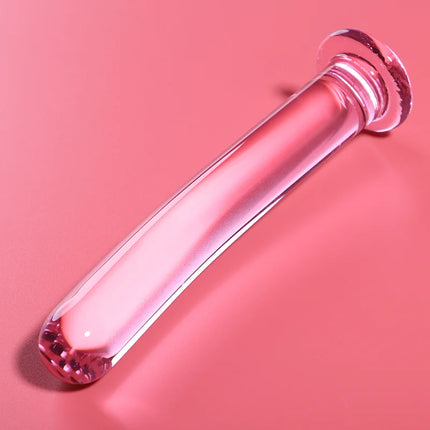 NEBULA SERIES BY IBIZA - MODELL 9 DILDO BOROSILIKATGLAS - 15.5 CM -O- 2.5 CM - Glas Analplug