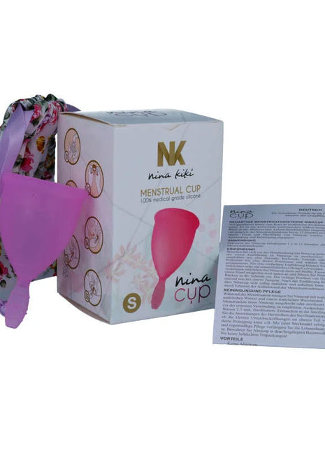 NINA KIKÍ - MENSTRUAL CUP LILA - GRÖSSE S