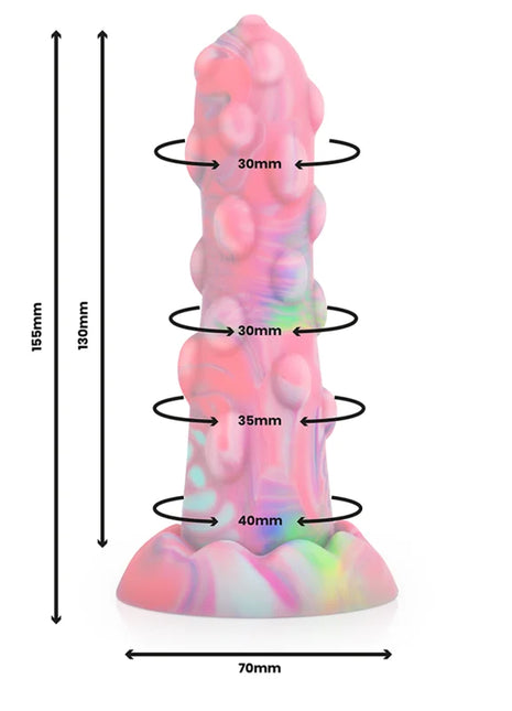 NIXIE - ELEGANTER DILDO - Dildo mit Saugnapf