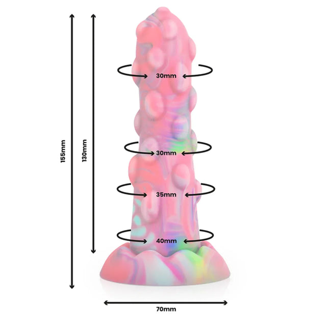 NIXIE - ELEGANTER DILDO - Dildo mit Saugnapf