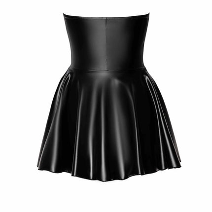 F308 Wetlook Minikleid von Noir Handmade - Minikleid