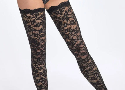 F327 Spitzenstrümpfe von Noir Handmade - Strapsstrümpfe