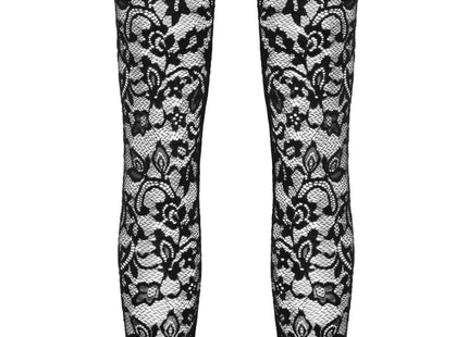 F327 Spitzenstrümpfe von Noir Handmade - Strapsstrümpfe