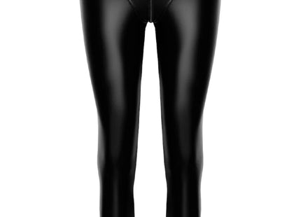 F332 Wetlook Leggings von Noir Handmade - S / schwarz - Leggings