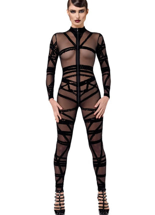 F357 Bondesque Catsuit von Noir Handmade - Overall