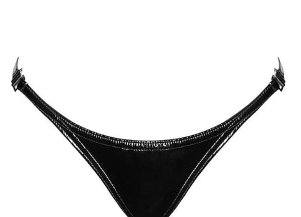 P014 Lack String von Noir Handmade - XS / schwarz - String