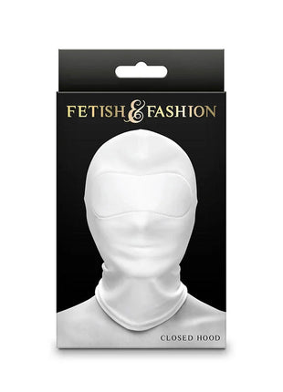 NS NOVELTIES - FETISH & FASHION GESCHLOSSENE MASKE NYLON WEISS - BDSM Masken