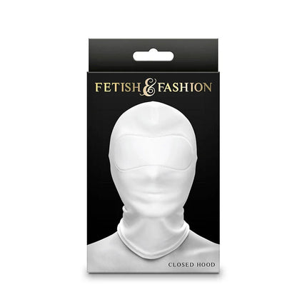 NS NOVELTIES - FETISH & FASHION GESCHLOSSENE MASKE NYLON WEISS - BDSM Masken